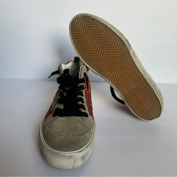 Golden Goose Mid Star Classic in Cinnamon Glitter 39 - Picture 8 of 8